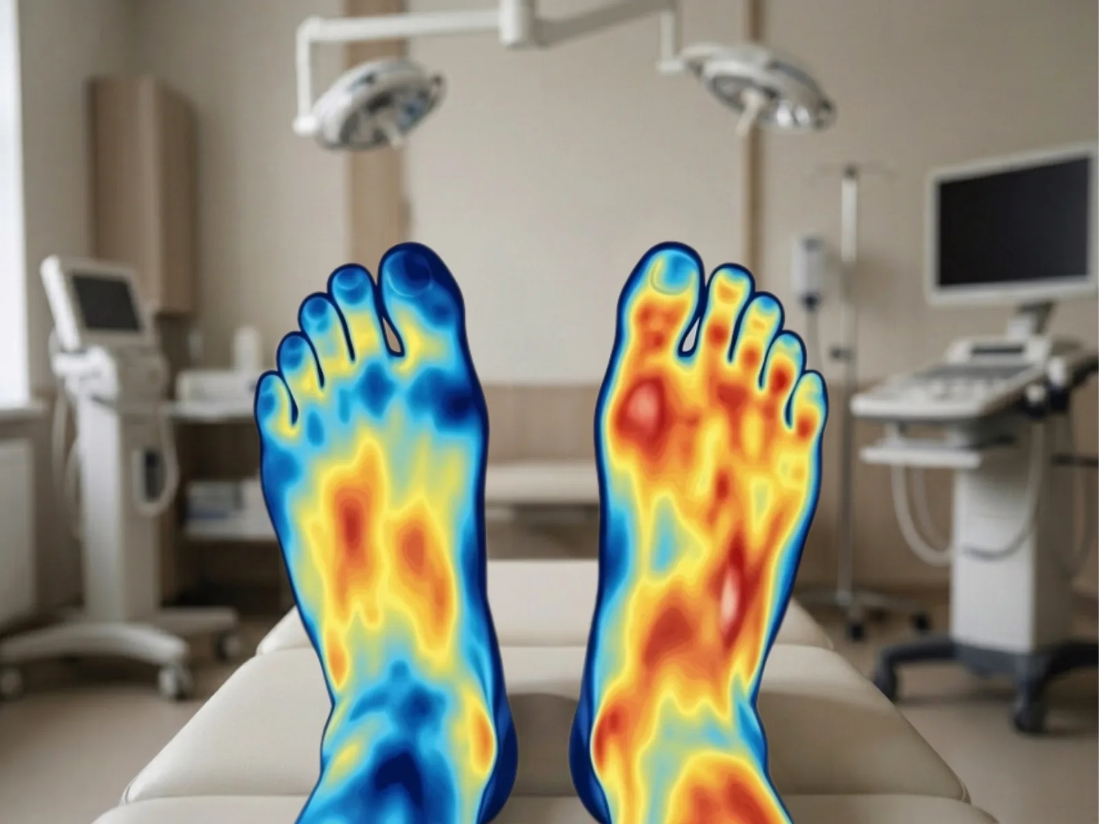 Care for the foot discomfort of peripheral neuropathy in Dumont
