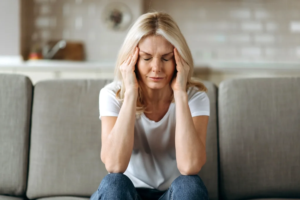 The temple-pressing moment most people know a headache by